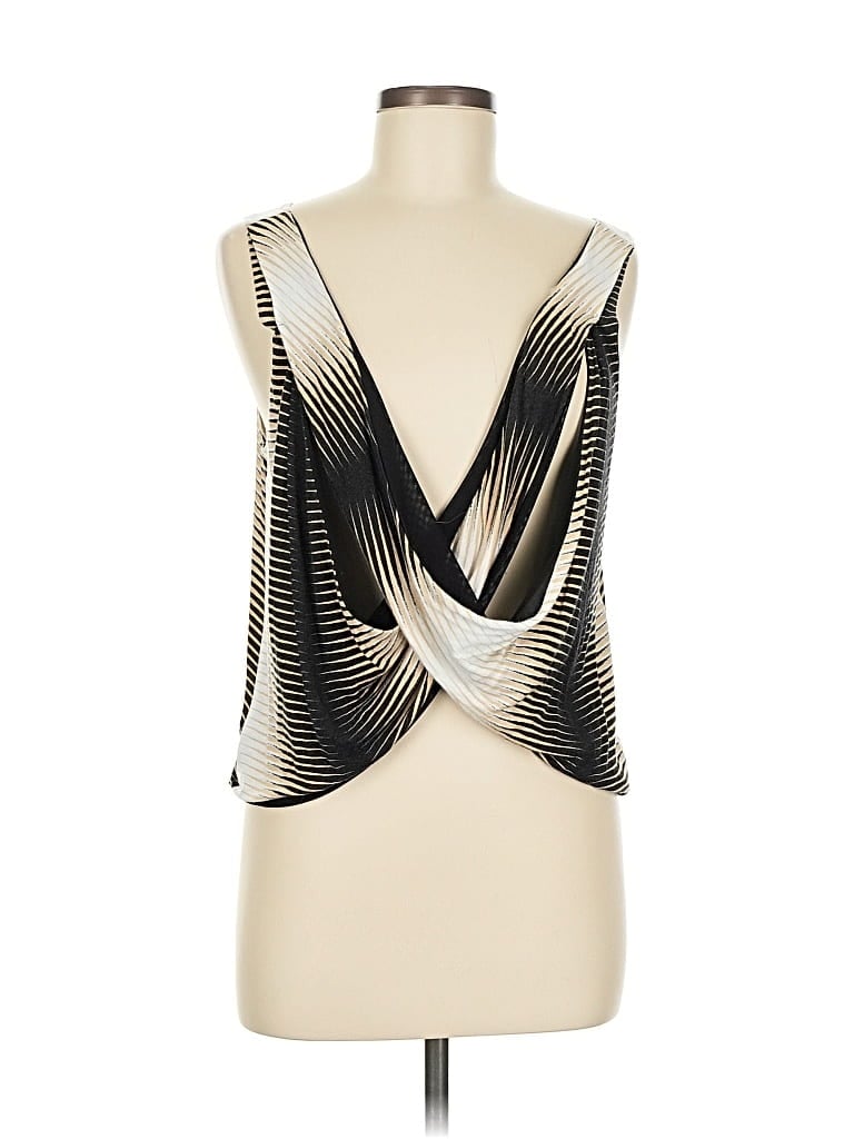 Pre-owned Silence And Noise Sleeveless Blouse In Silver