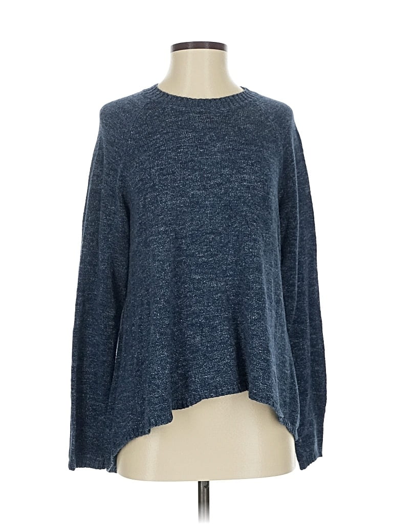 Pre-owned Eileen Fisher Pullover Sweater In Blue