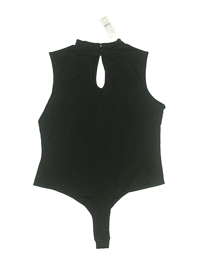 Pre-owned New York And Company Bodysuit In Black