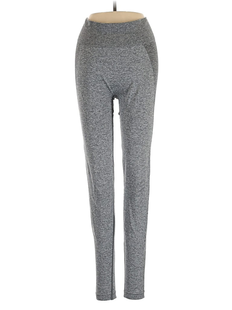 Pre-owned Gymshark Active Pants In Gray