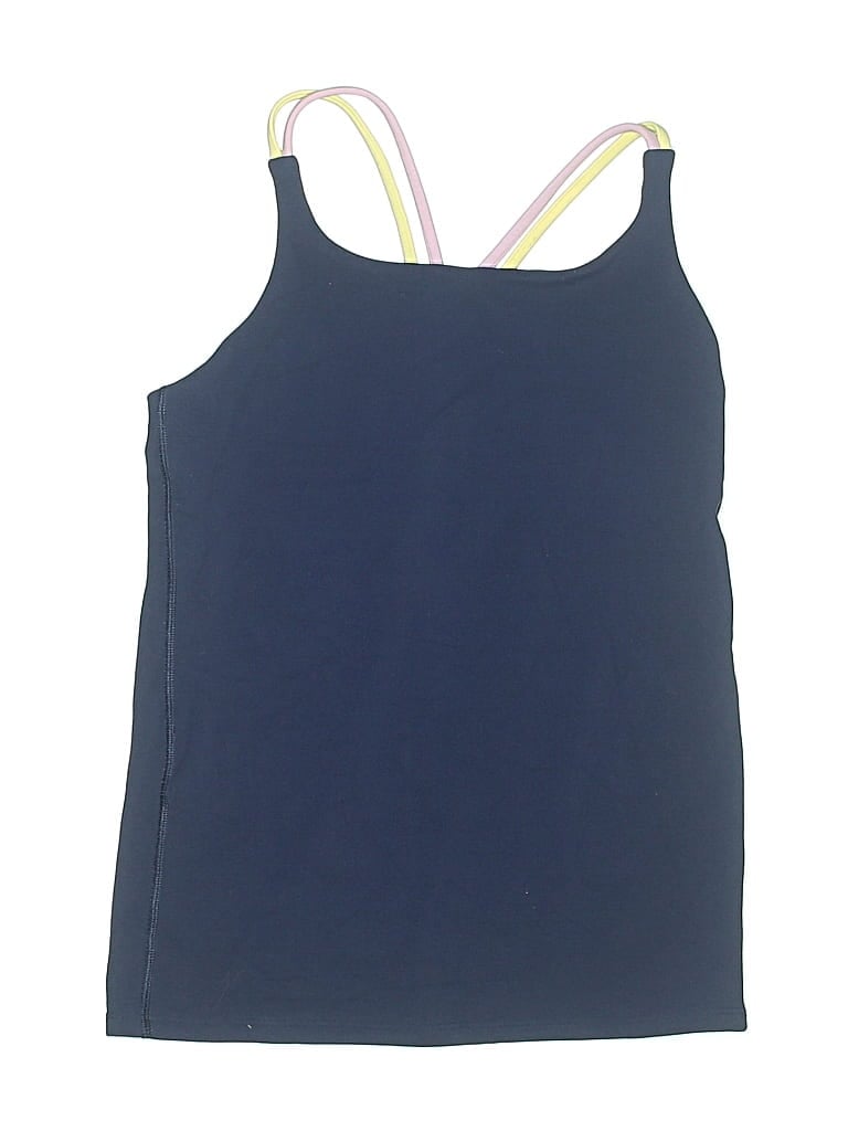 Pre-owned Athleta Girl Kids' Active Tank Top In Blue