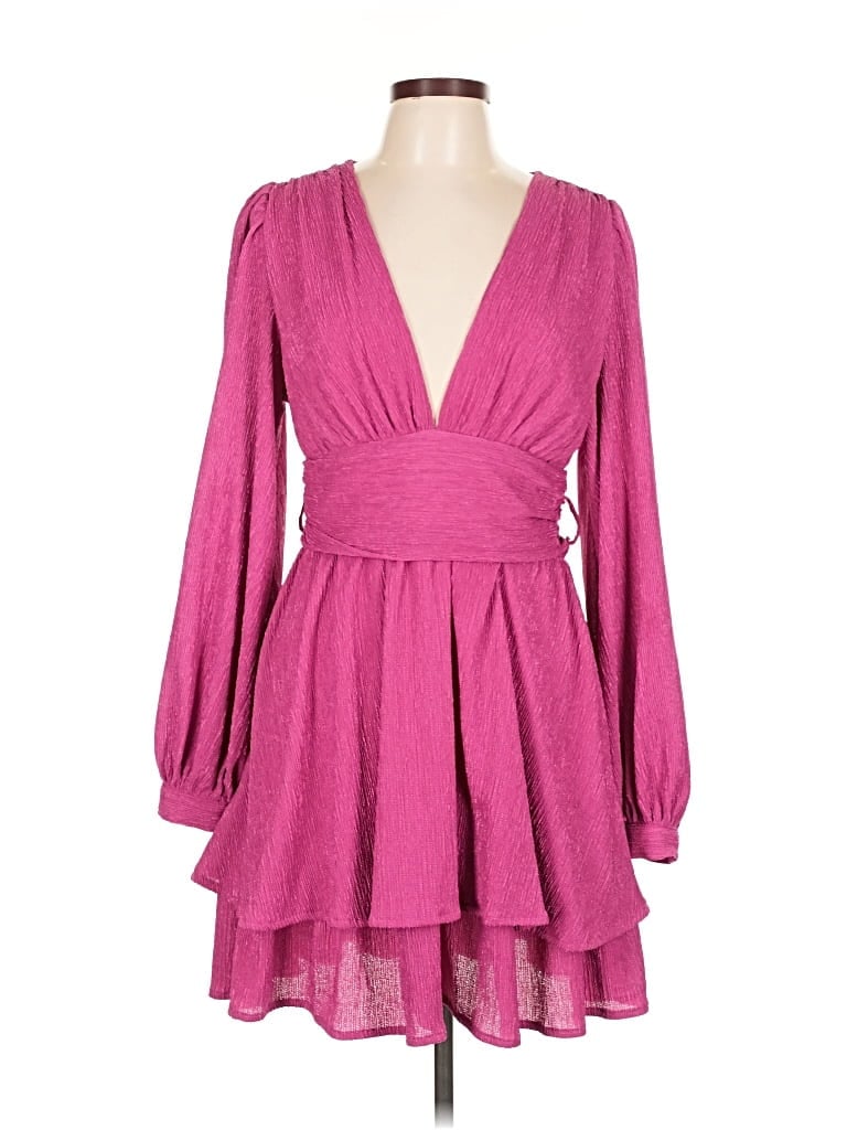 Pre-owned Shein Cocktail Dress In Pink
