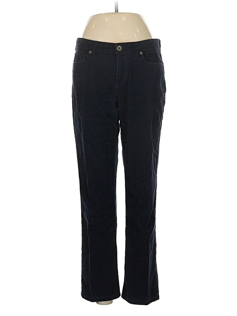 Pre-owned Lands' End Casual Pants In Blue
