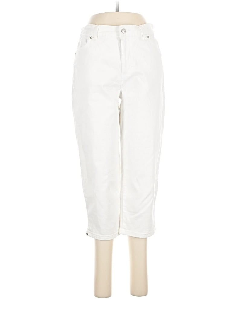 Pre-owned Gloria Vanderbilt Jeans In White