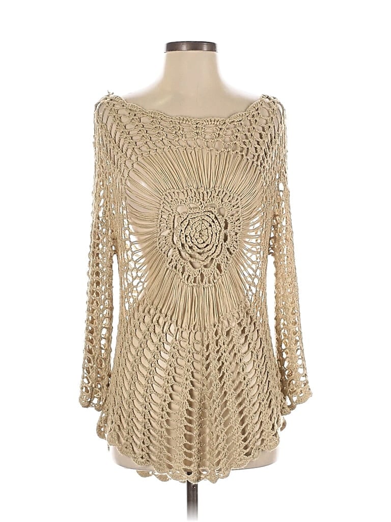 Pre-owned J Valdi Swimsuit Cover Up In Brown