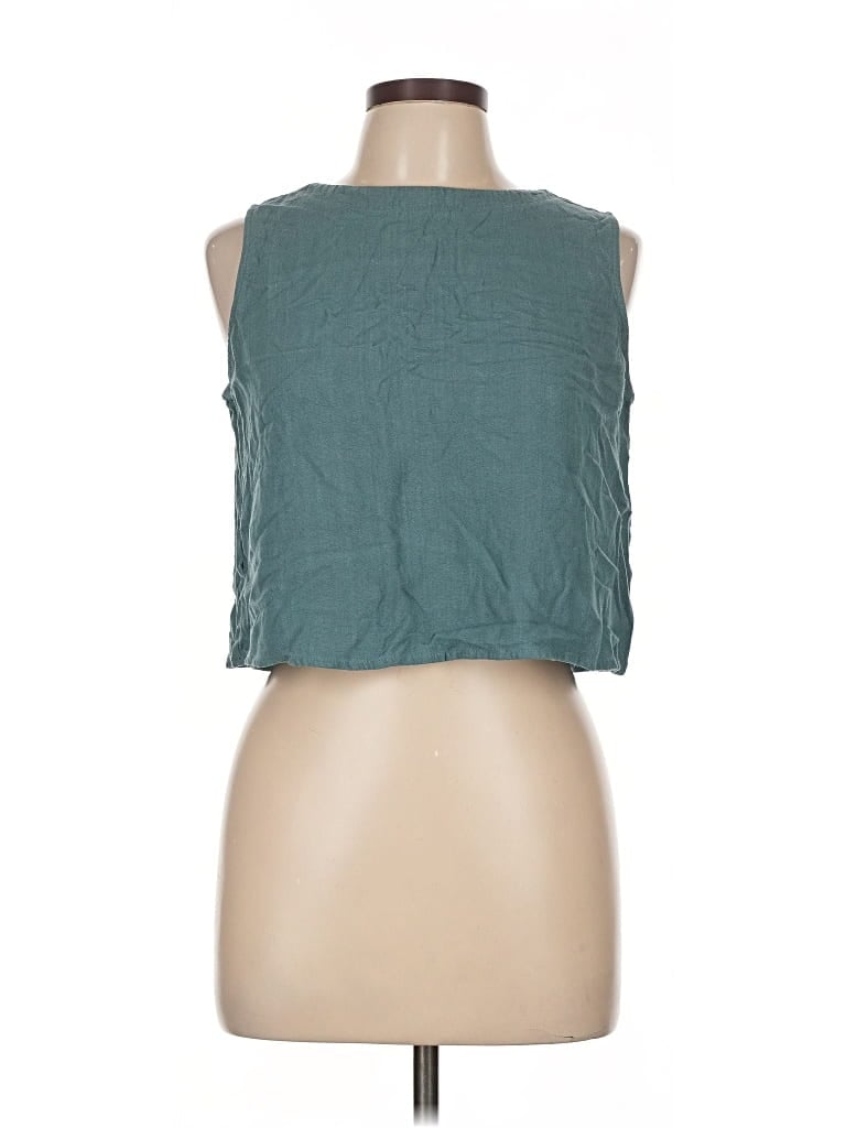 Pre-owned Anrabess Sleeveless T-shirt In Blue