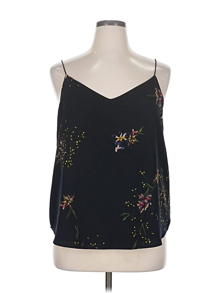 Pre-owned Lila Rose Sleeveless Blouse In Black
