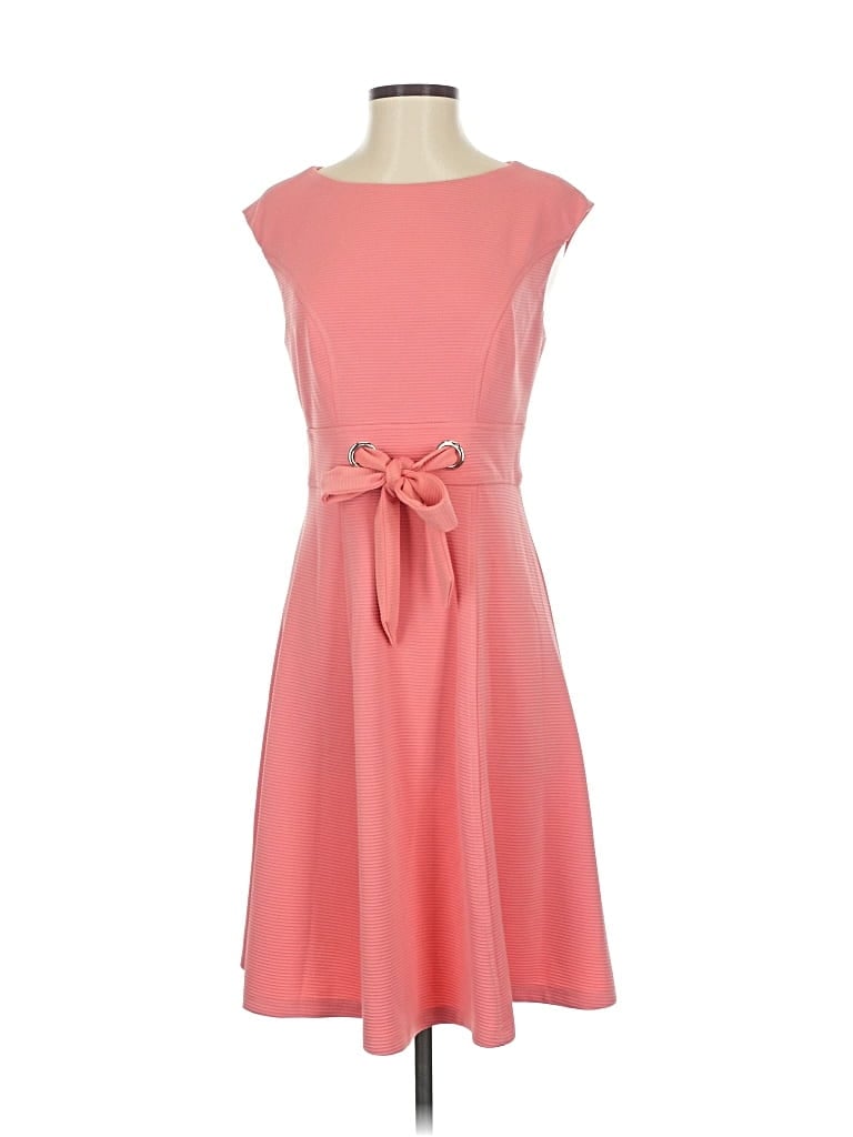 Pre-owned London Times Casual Dress In Pink