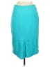 Eva Franco Chevron-herringbone Teal Formal Skirt Size 6 - photo 2