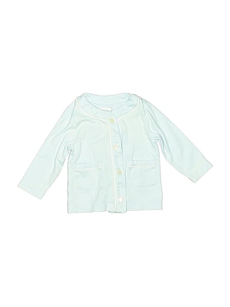 Pre-owned Ralph Lauren Babies' 3/4 Sleeve Button Down Shirt In Blue