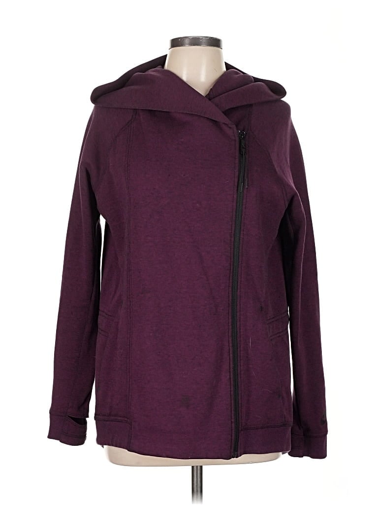 Pre-owned Nike Zip Up Hoodie In Purple