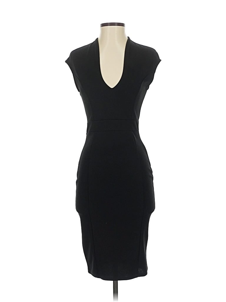 Pre-owned Fashion Nova Cocktail Dress In Black