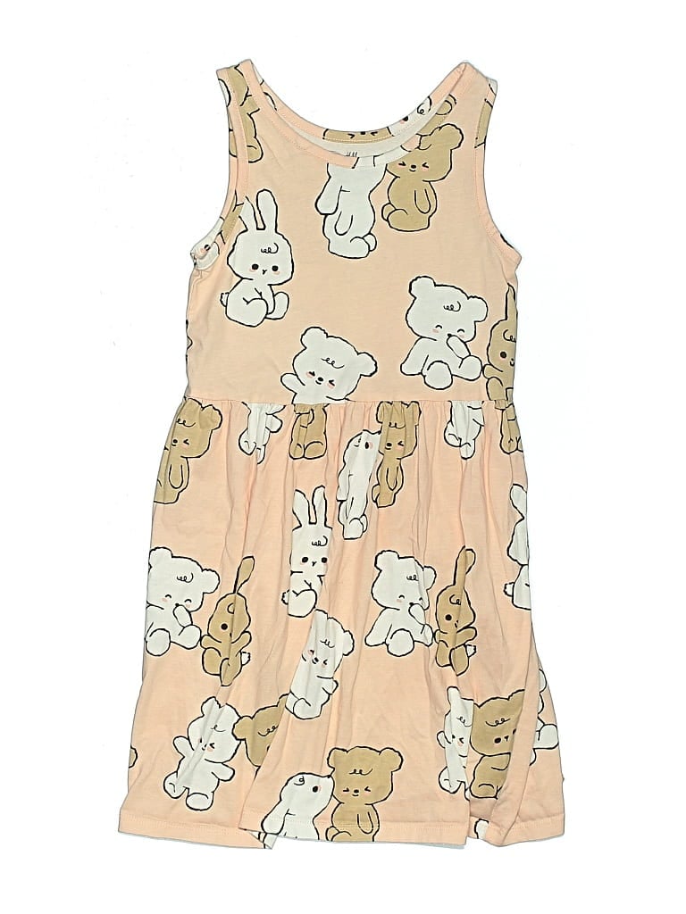 Pre-owned H&m Kids' Dress In Brown
