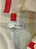 Ecru Stripes White Ivory Short Sleeve Blouse Size M - photo 7
