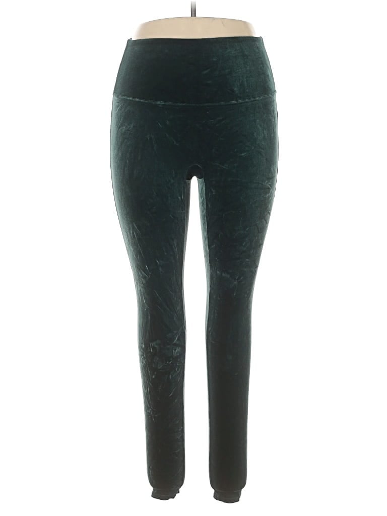 Pre-owned Spanx Casual Pants In Green