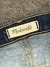 Madewell Chevron-herringbone Blue Jeans Size 28 waist - photo 7