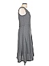 Studio One Solid Gray Casual Dress Size 10 - photo 4