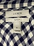 J.Crew Checkered-gingham Blue Long Sleeve Button-Down Shirt Size 6 - photo 7