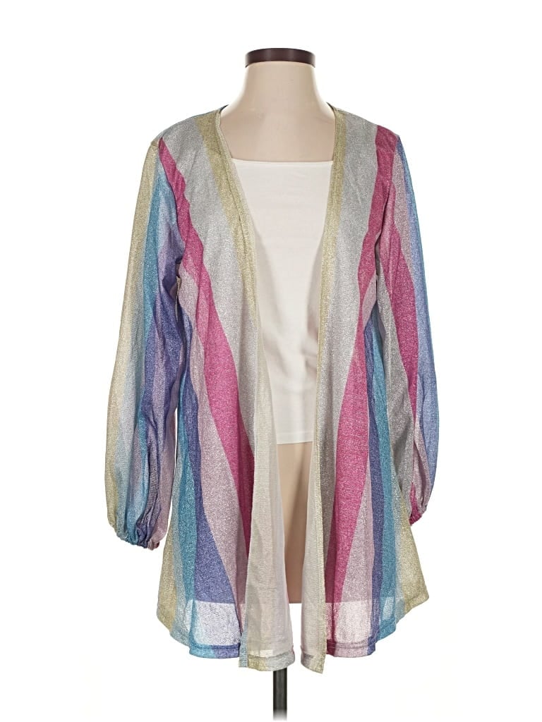 Pre-owned Unbranded Cardigan Sweater In White