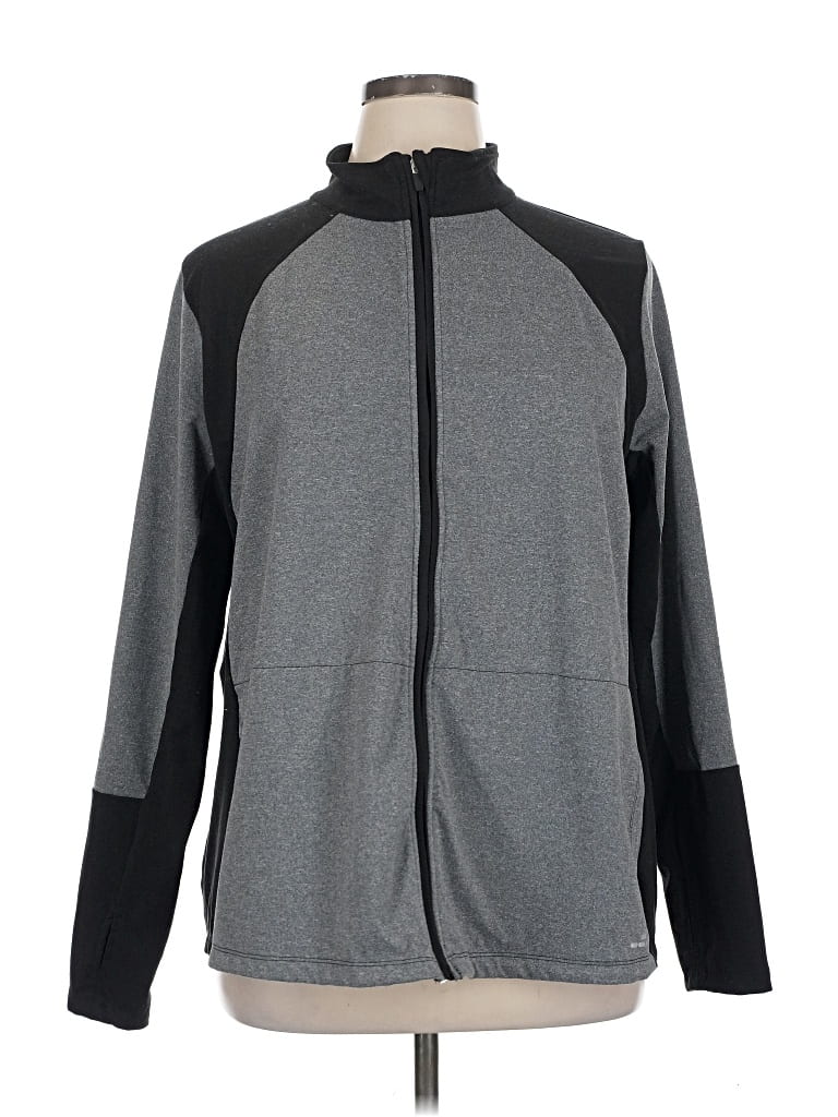 Pre-owned Bcg Track Jacket In Gray