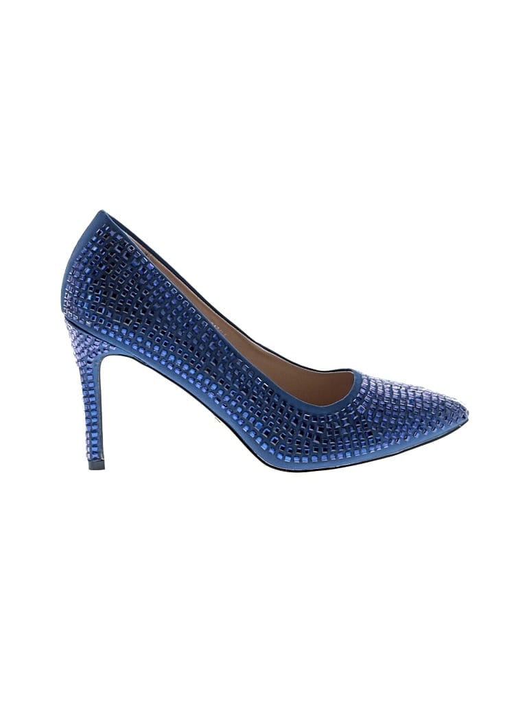 Pre-owned Lauren Lorraine Heels In Blue