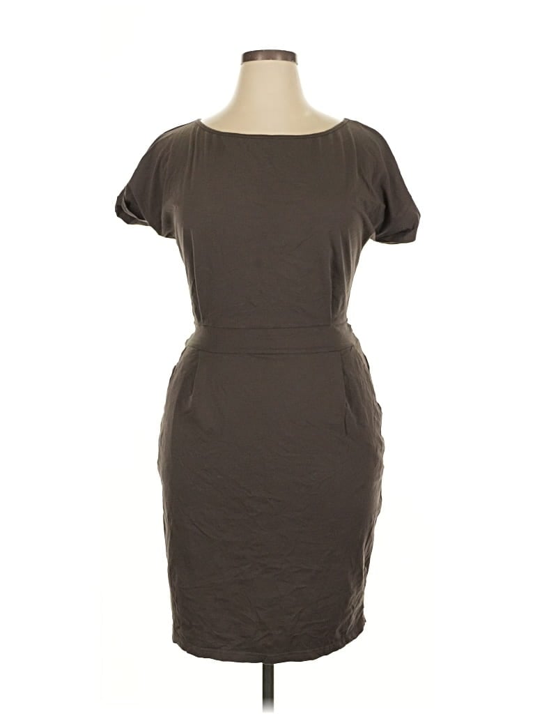 Pre-owned Prettygarden Casual Dress In Brown