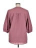 Unbranded 100% Polyester Pink 3/4 Sleeve Blouse Size XL - photo 2
