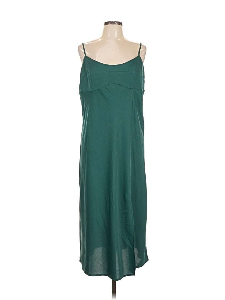 Pre-owned A New Day Casual Dress In Green