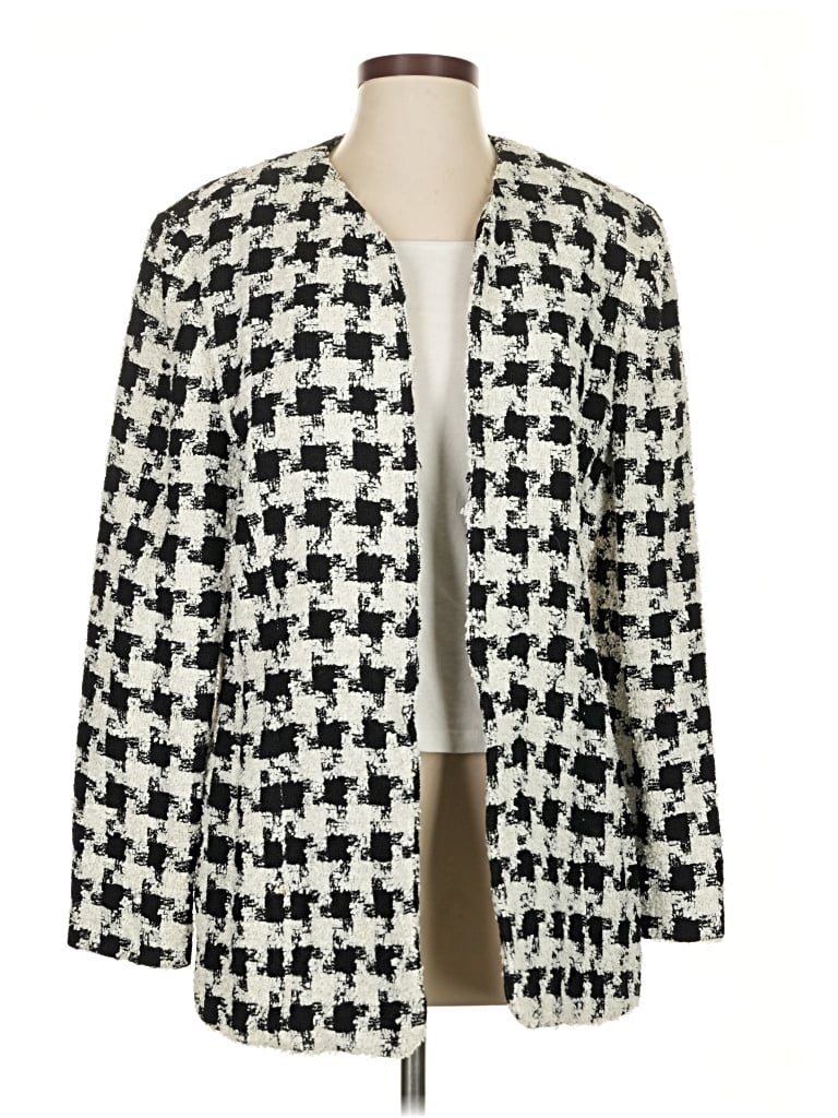 Pre-owned Unbranded Blazer Jacket In White