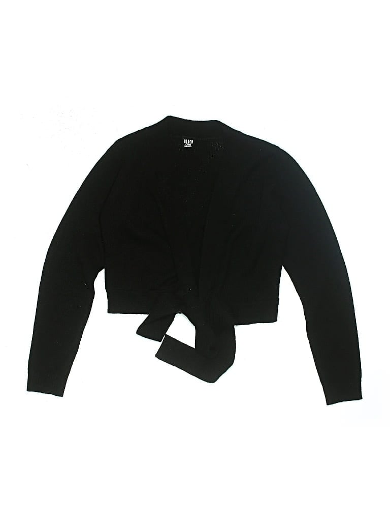 Pre-owned Bloch Kids' Cardigan Sweater In Black
