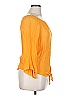 AGB Orange 3/4 Sleeve Blouse Size XL (petite) - photo 4