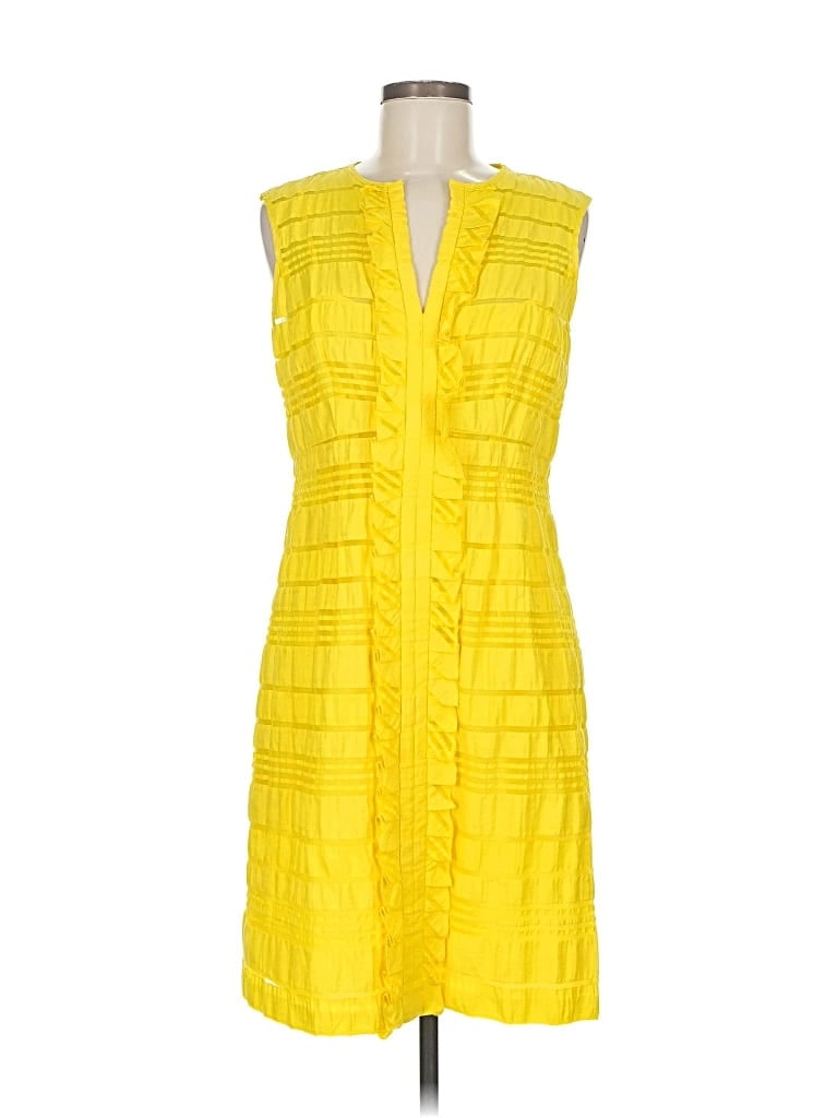 Pre-owned Nanette Lepore Cocktail Dress In Yellow