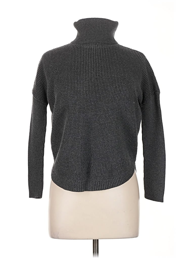 Pre-owned Michael Michael Kors Turtleneck Sweater In Gray