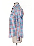 L.L.Bean 100% Cotton Plaid Blue Long Sleeve Button-Down Shirt Size XS - photo 5