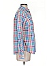 L.L.Bean 100% Cotton Plaid Blue Long Sleeve Button-Down Shirt Size XS - photo 4