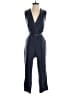 Lulus 100% Polyester Metallic Blue Jumpsuit Size S - photo 1