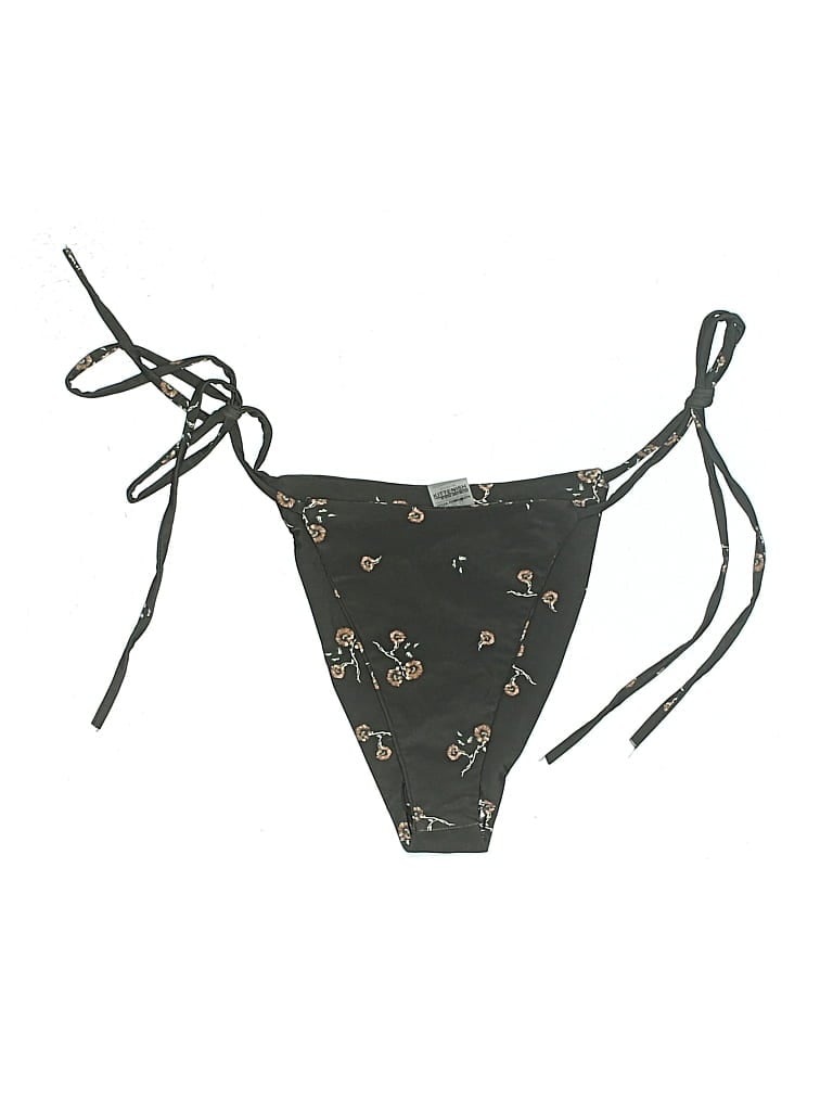 Pre-owned Kittenish Swimsuit Bottoms In Brown