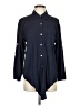 Max Studio Blue 3/4 Sleeve Button-Down Shirt Size S - photo 1