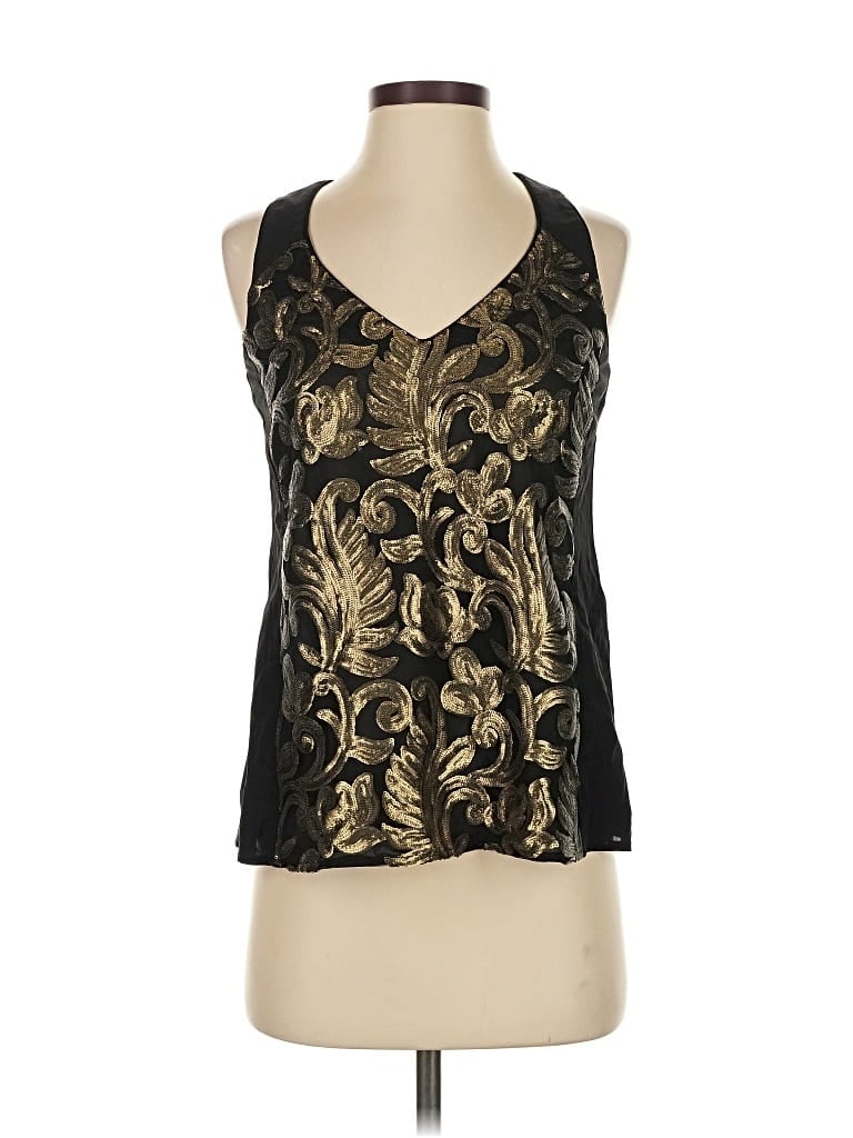 Pre-owned Nanette Lepore Sleeveless Blouse In Black