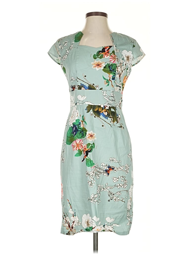 Pre-owned Grace Karin Cocktail Dress In Green