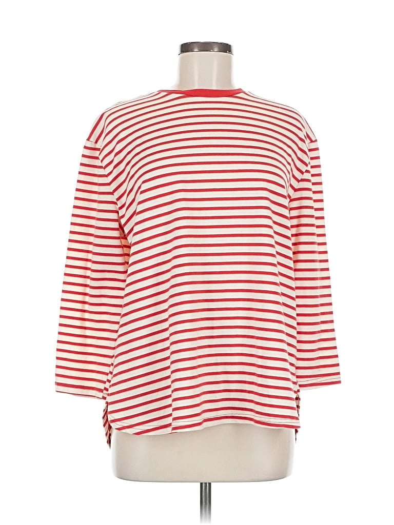 Pre-owned Pomander Place 3/4 Sleeve T-shirt In Red