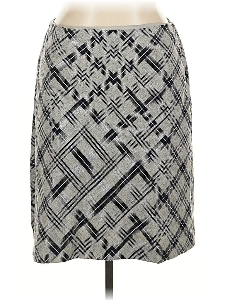 Pre-owned Talbots Casual Skirt In Gray