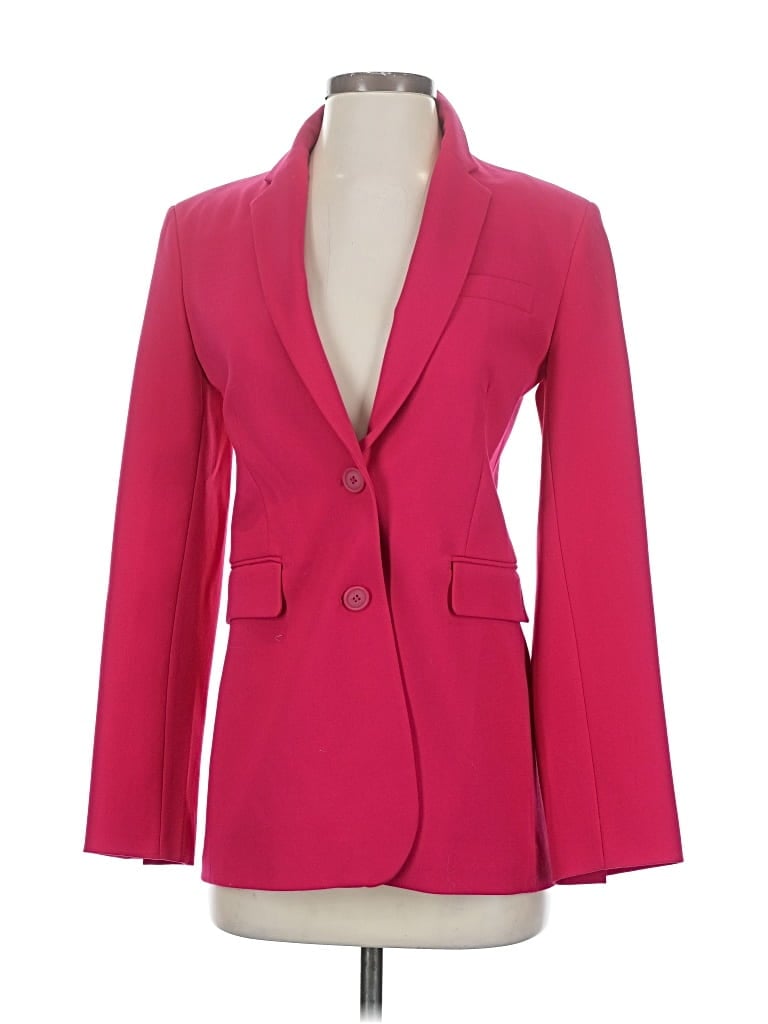 Pre-owned Zara Blazer Jacket In Pink