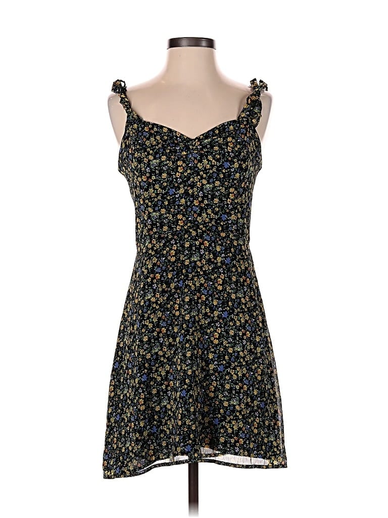 Pre-owned All In Favor Casual Dress In Black