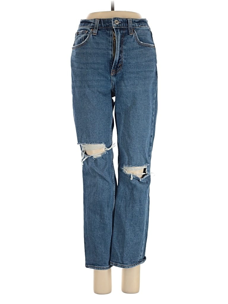 Pre-owned Abercrombie & Fitch Jeans In Blue