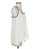 Mango 100% Polyester Ivory Sleeveless Top Size XS - photo 4