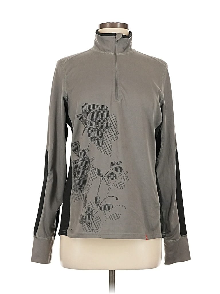 Pre-owned The North Face Turtleneck Sweater In Gray