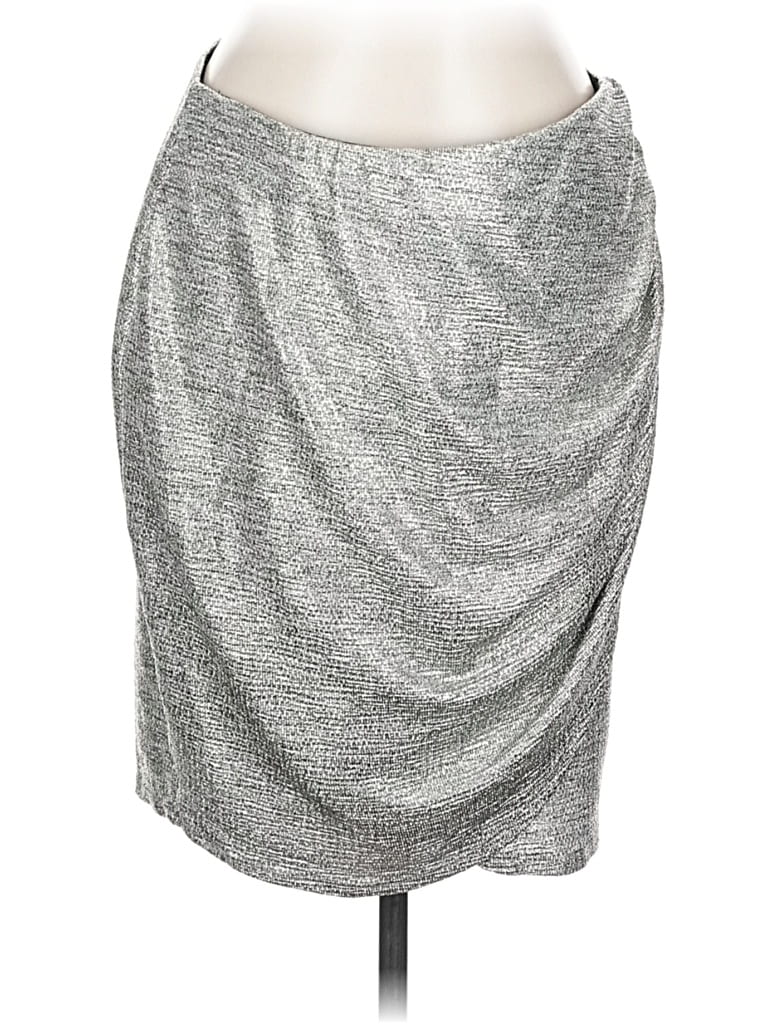 Pre-owned Torrid Casual Skirt In Silver