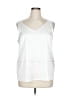 Ekouaer White Sleeveless Blouse Size XL - photo 1