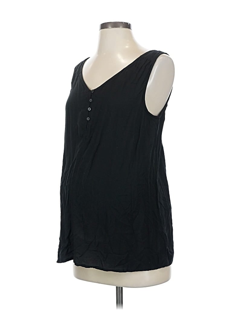 Pre-owned Gap - Maternity Sleeveless Blouse In Black